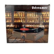 tocadiscos udreamer con altavoces